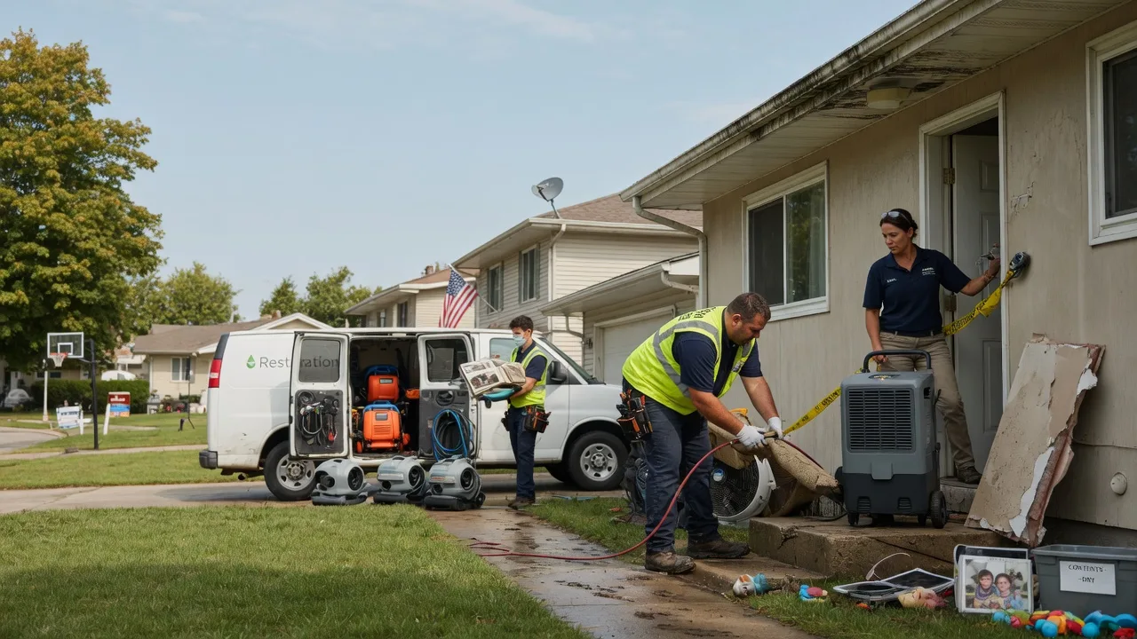 Water Damage Restoration in Stroh, IN near me
